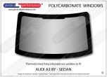 AUDI A3 / S3 / RS3 8Y Sedan - Lexan Polycarbonate rear screen