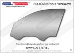 BMW - G20 3 Series Sedan - Lexan Polycarbonate left front door window
