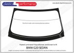 BMW - G20 3 Series Sedan - Heated polycarbonate front windscreen
