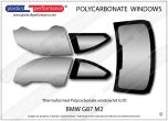 BMW G87 M2 - Lexan Polycarbonate window kit