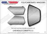 CHEVROLET Corvette C3 - Lexan Polycarbonate window kit