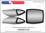 FERRARI - F430 - Lexan Polycarbonate window kit