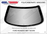FORD Mondeo MK1/2 Sedan - Lexan Polycarbonate rear screen