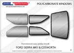 FORD - Sierra MK1 & Cosworth - Lexan Polycarbonate window kit