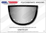 GINETTA G55 - Lexan Polycarbonate rear screen
