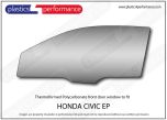 HONDA - Civic EP - Lexan Polycarbonate left front door window