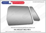 MG - Midget - Lexan Polycarbonate right front door window