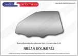 NISSAN - Skyline R32 - Lexan Polycarbonate left front door window