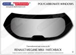 RENAULT Megane MK4 - Lexan Polycarbonate rear screen