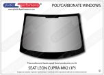 SEAT - Leon Mk2 1P Cupra - Hardcoated Lexan polycarbonate front windscreen