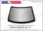 SUBARU - Impreza 22B,P1,WRX STI - Hardcoated Lexan Polycarbonate front windshield