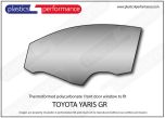 TOYOTA - YARIS GR - Makrolon / Lexan  Polycarbonate left front door window
