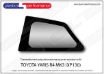 TOYOTA Yaris MK3 (XP130) - Lexan Polycarbonate left rear quarter window