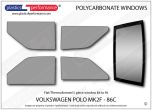 VOLKSWAGEN - Polo MK2F 86C - Lexan Polycarbonate window kit