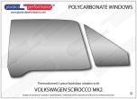 VOLKSWAGEN - Scirocco Mk2 - Lexan Polycarbonate right front door window