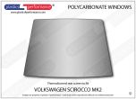 VOLKSWAGEN - Scirocco Mk2 - Lexan Polycarbonate rear screen