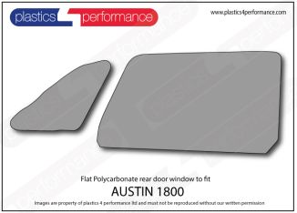 AUSTIN - 1800 'Landcrab' - Lexan Polycarbonate right rear door window