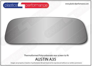 AUSTIN - A35 - Lexan Polycarbonate rear screen