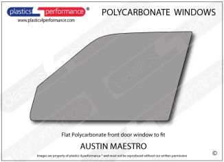 AUSTIN - Maestro - Lexan Polycarbonate left front door window