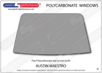AUSTIN - Maestro - Lexan Polycarbonate rear screen