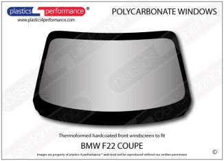 BMW - F22 Coupe - Hardcoated Polycarbonate front windscreen