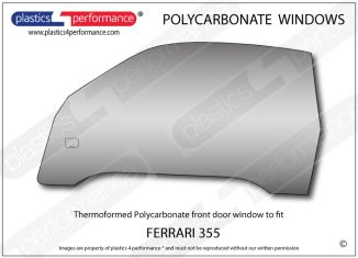 FERRARI - 355 - Lexan Polycarbonate left front door window