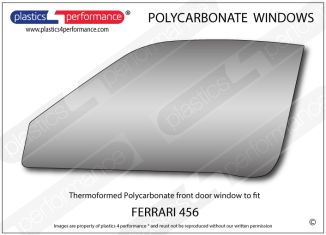 FERRARI - 456 - Lexan Polycarbonate left front door window