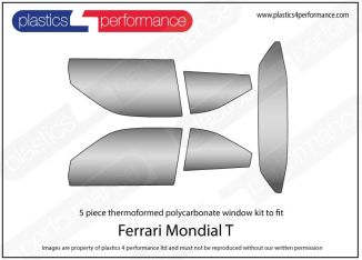 FERRARI - Mondial T - Lexan Polycarbonate window kit