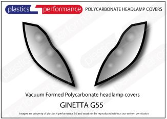 GINETTA G55 - Lexan Polycarbonate headlamp covers