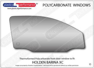 HOLDEN - Barina XC 3dr - Lexan Polycarbonate right front door window