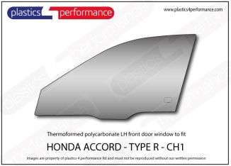 Honda - Accord Type R CH1 - Lexan Polycarbonate left Front door window