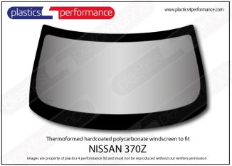 NISSAN - 370Z - Lexan Polycarbonate front windscreen