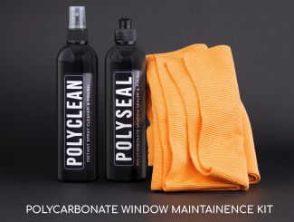PolyPolish Polycarbonate Window Polish and Cleaner Kit