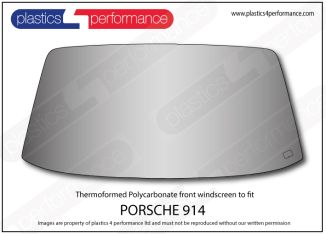 PORSCHE - 914 - Lexan Polycarbonate front windscreen
