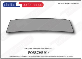 PORSCHE - 914 - Lexan Polycarbonate rear screen