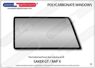 SAKER - RapX - Lexan Polycarbonate right front door