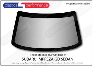 SUBARU - Impreza GD - Lexan Polycarbonate rear screen