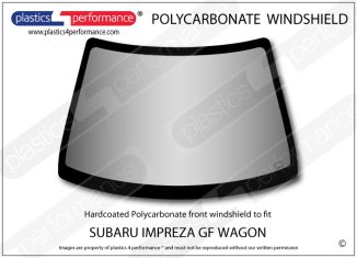 SUBARU - Impreza GF Wagon - Lexan front windscreen