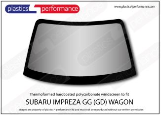SUBARU - Impreza GG Wagon - Lexan polycarbonate windscreen