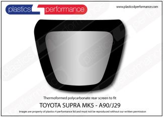 TOYOTA - Supra MK5 - Lexan Polycarbonate rear screen