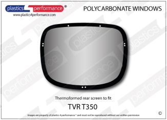 TVR - T350 - Lexan Polycarbonate rear window